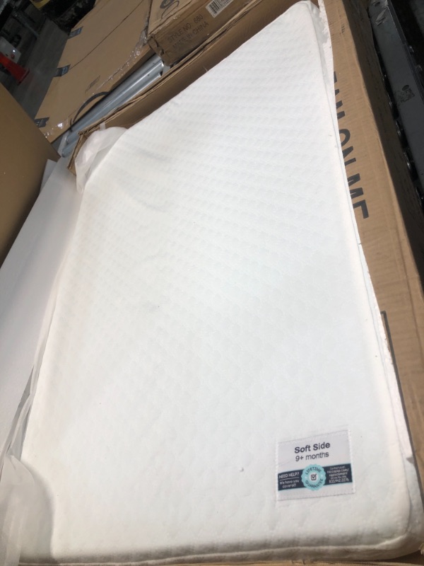 Photo 1 of Dream on Me Mini Crib Mattress, White
