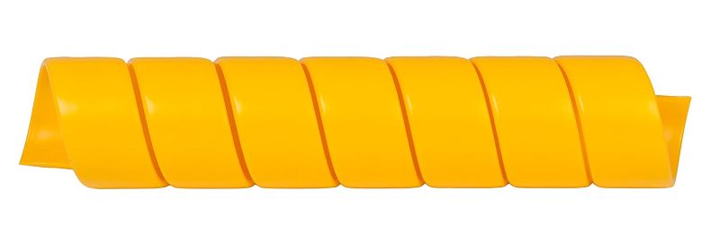 Photo 1 of 100' SAFEPLAST SAFE-SPIRAL-HOSE PROTECTOR, YELLOW
