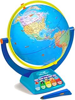 Photo 1 of Educational Insights GeoSafari Jr. Talking Interactive Globe with Talking Pen for Kids, Featuring Bindi Irwin, Christmas Gift for Boys & Girls, Ages 4+
