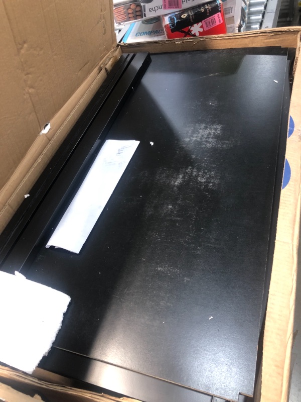 Photo 1 of Delta Children Wilmington Changing Table with Pad Black