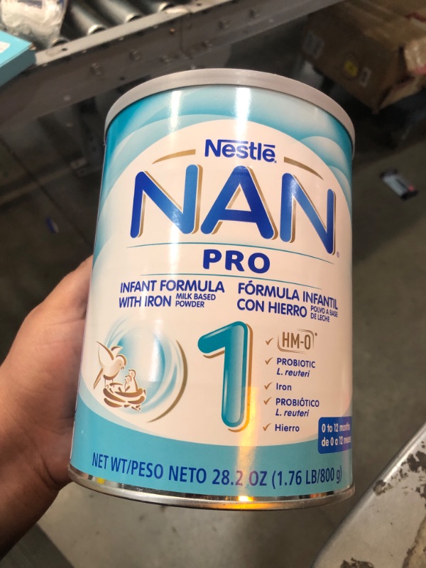 Photo 2 of BEST BY : NOV 2022
Nestle Nan 1 Pro Infant Formula Powder, Original 28.2 Ounce
