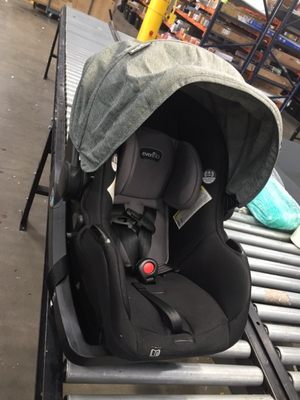 Photo 3 of LiteMax DLX Infant Car Seat with FreeFlow Fabric, SafeZone and Load Leg Base
