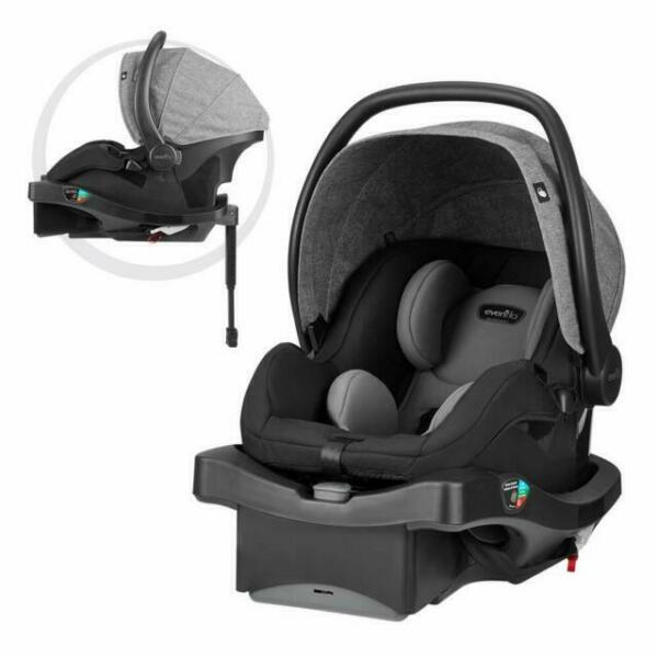 Photo 1 of LiteMax DLX Infant Car Seat with FreeFlow Fabric, SafeZone and Load Leg Base
