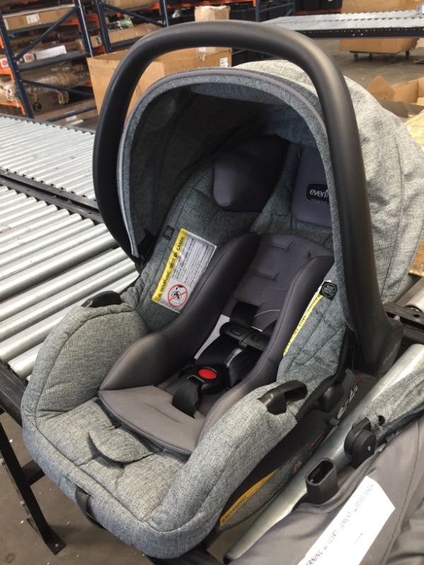 Photo 3 of Evenflo Pivot Xpand Modular Travel System with SafeMax Car Seat Percheron