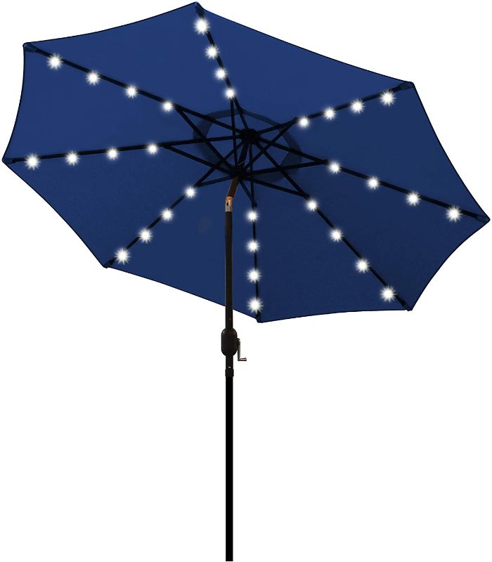 Photo 1 of 10ft patio umbrella with LED lights