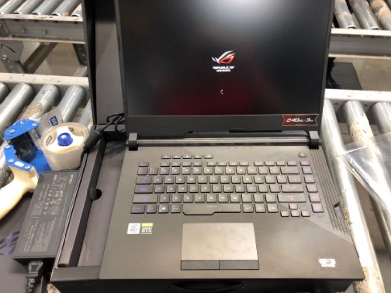 Photo 2 of ASUS ROG Strix Scar 15 Gaming Laptop 240Hz 156 FHD 3ms IPS Intel Core i710875H CPU NVIDIA GeForce RTX 2070 Super 16GB DDR4 1TB PCIe SSD PerKey RGB WiFi 6 Windows 10 G532LWSDS76