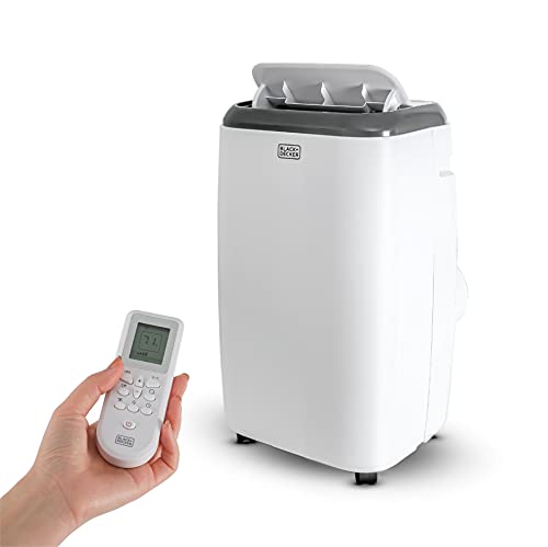 Photo 1 of BLACKDECKER BPP10WTB Portable Air Conditioner with Remote Control 10000 BTU SACCCEC 14000 BTU ASHRAE Cools Up to 450 Square Feet White
