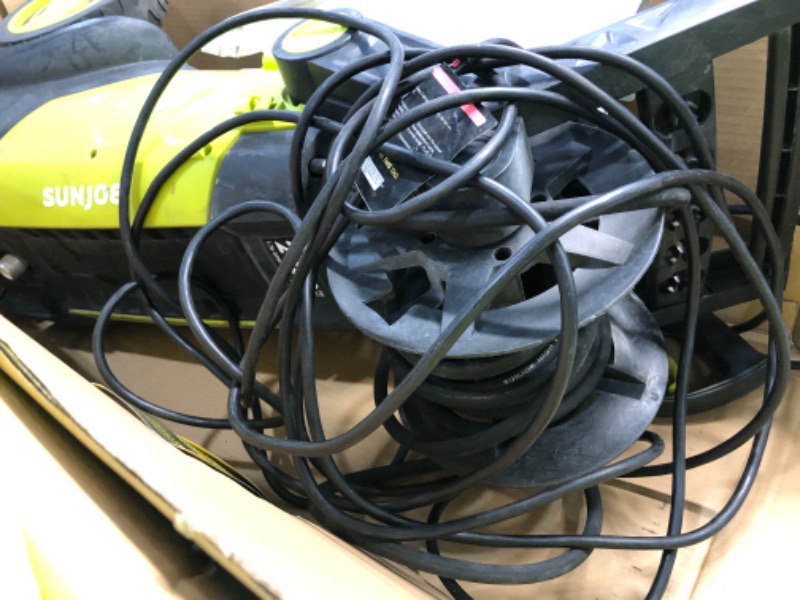 Photo 1 of Sun Joe SPX3001 Electric Pressure Washer, 2030 PSI Max, 1.76 GPM, 14.5-Amp, Hose Reel

//missing components 