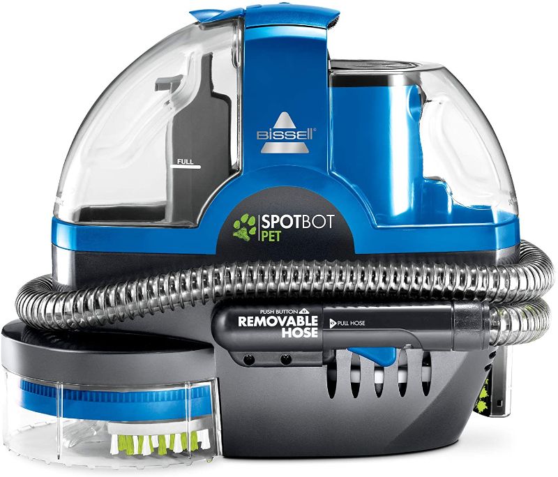 Photo 1 of Bissell SpotBot Pet handsfree Spot and Stain Portable Deep Cleaner Blue 2117A