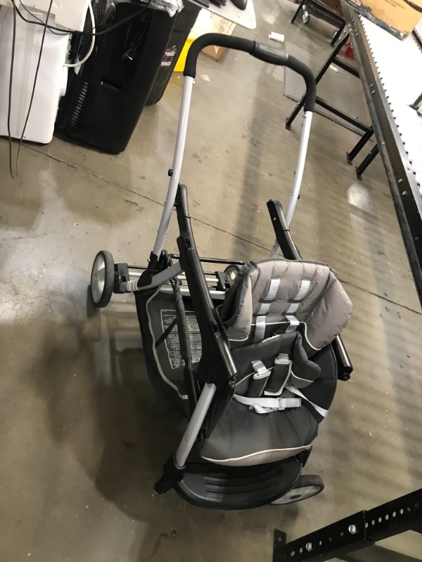 Photo 2 of Graco Ready2Grow LX Stroller  12 Riding Options  Accepts 2 Graco SnugRide Infant Car Seats Glacier