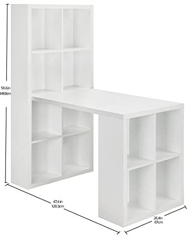 Photo 1 of Ameriwood Home Craft Desk, White
