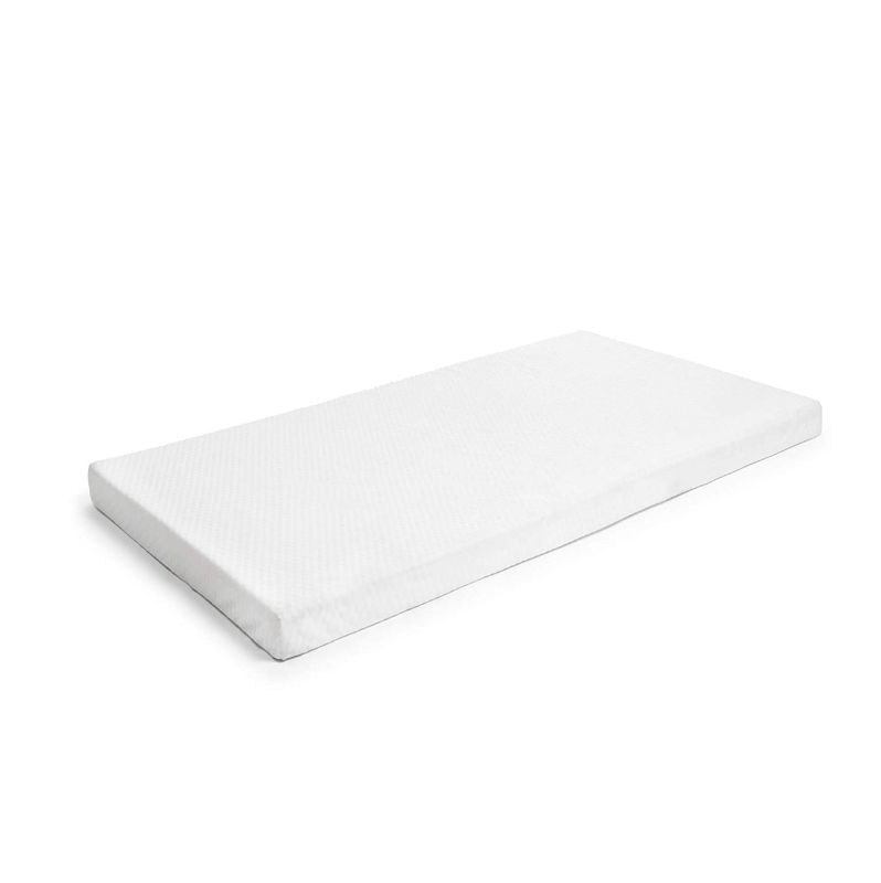 Photo 1 of 38 in x 24 in x 2 in Compact Crib Mattress, Phthalate/Lead Free Medical Grade PVC Outer Cover
