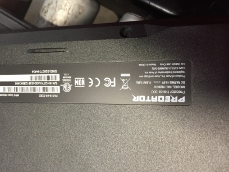 Photo 8 of Parts only screen does not display
Acer Predator Helios 300 i7-10750H RTX 2060 15.6" 144Hz 16GB 512gb Ph315-53-72xd