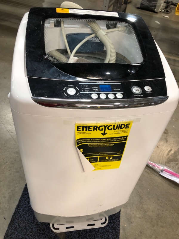 Photo 1 of Black + Decker BPWM09W Portable Washer
