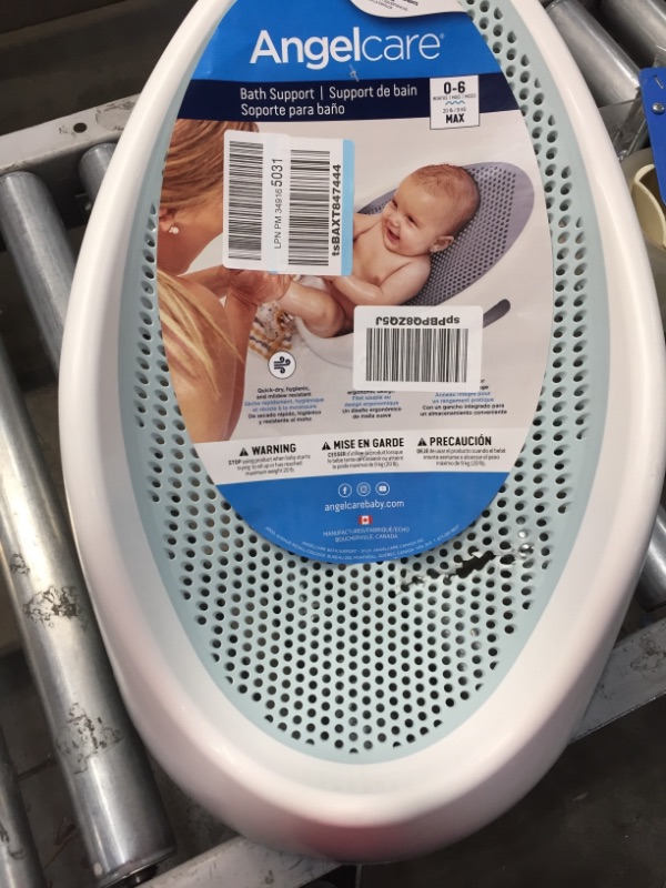 Photo 1 of Angelcare Bath Support Color: Blue