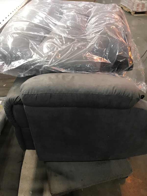 Photo 4 of Domesis Wall Hugger Recliner in Gray Microfiber
SIMILAR TO PHOTO