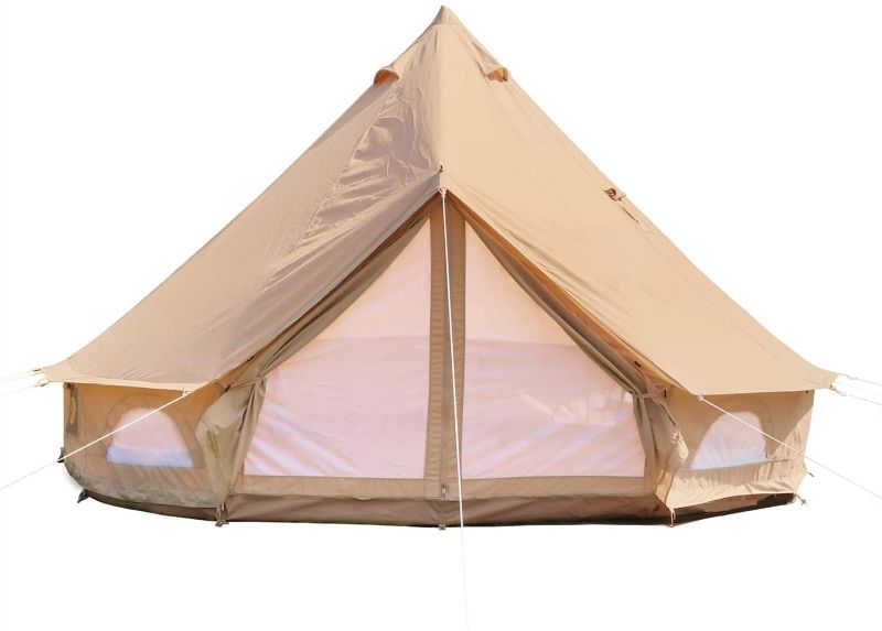 Photo 1 of 14 FT DANCHEL OUTDOOR Cotton Canvas Yurt Tent  Glamping Tents for Camping(Top and Wall)
SIMILAR TO PHOTO