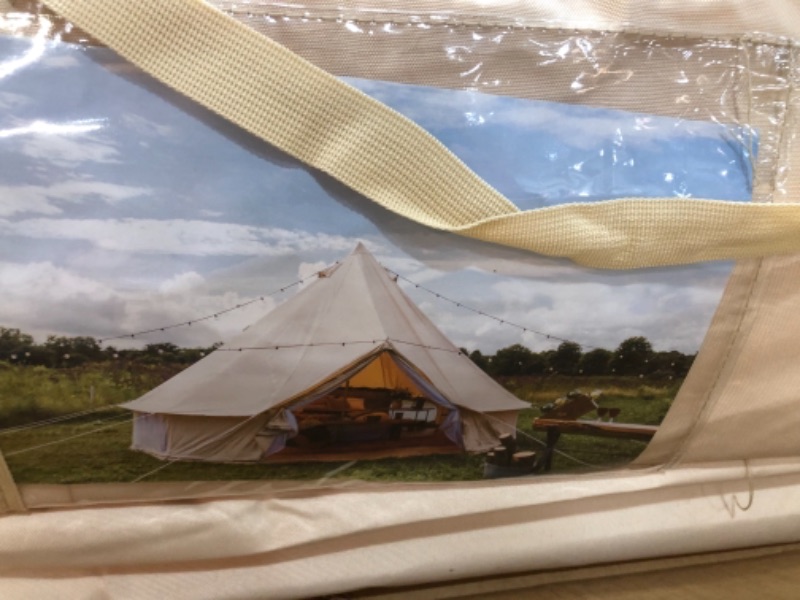 Photo 4 of 14 FT DANCHEL OUTDOOR Cotton Canvas Yurt Tent  Glamping Tents for Camping(Top and Wall)
SIMILAR TO PHOTO