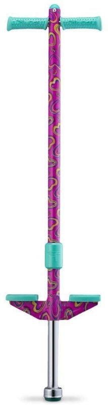 Photo 1 of Flybar Propel Pogo Stick for Kids Boys & Girls Ages 5 to 9, 40 to 80 Pounds - New Bright & Vibrant Designs with Comfortable & Safe Rubber Hand Grips - Comes in 3 Exciting Colors (minor scratches/paint damaged) 
