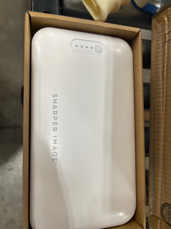 Photo 1 of SHARPER IMAGE UV Clean Zone Phone Sanitizer Charger Portable Ultraviolet Light Kills Up to 99.9% of Bacteria & Viruses at DNA Level, Chemical-Free, Fits Most Smartphones
