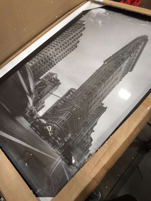 Photo 1 of Americanflat 24 x 36 Inch Black Poster Frame Polished Plexiglass. Hanging Hardware Included