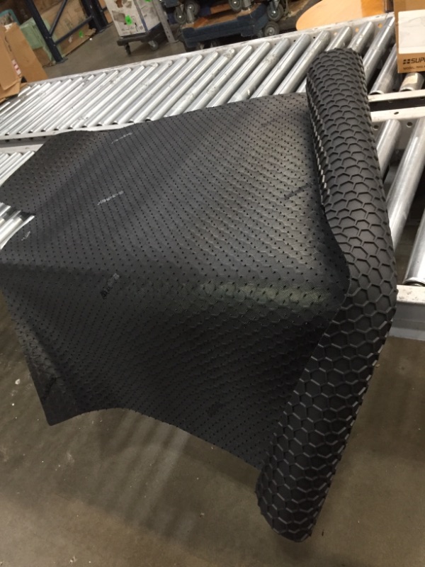 Photo 1 of black rubber floor mat 3x4'