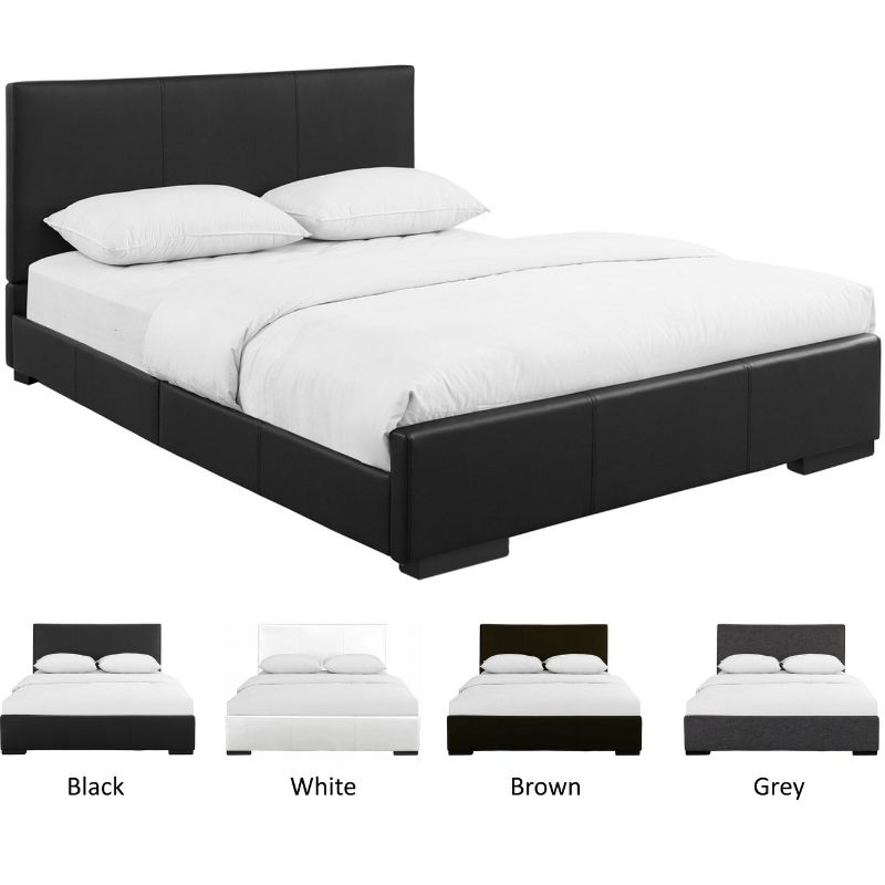 Photo 1 of Camden Isle Black King Hindes Upholstered Platform Bed