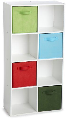 Photo 1 of ClosetMaid 420 Cubeicals Organizer, 8-Cube, White
**MISSING, HARDWARE**