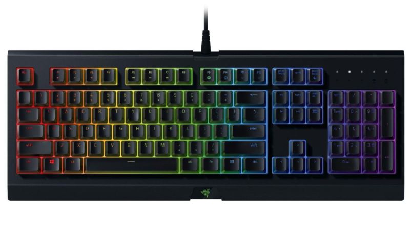 Photo 1 of Razer Cynosa Chroma Gaming Keyboard: 168 Individually Backlit RGB Keys - Spill-Resistant Design - Programmable Macro Functionality - Quiet & Cushioned