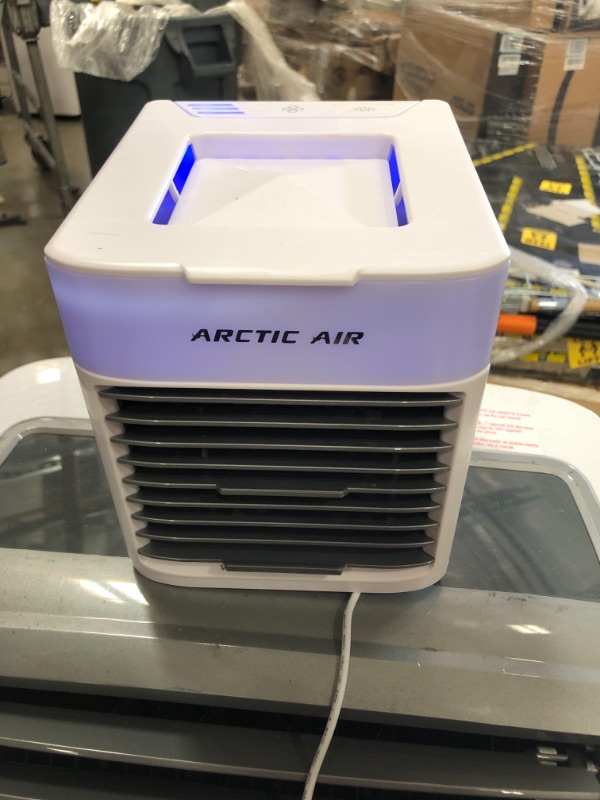 Photo 2 of Ontel Arctic Air Pure Chill Evaporative Ultra Portable Air Conditioner with 4-Speed Air Vent
