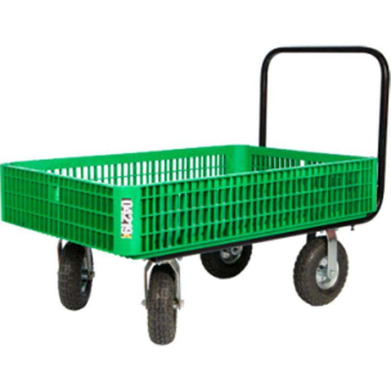 Photo 1 of ARETT SALES Cart Style Crate Wagon, Green
