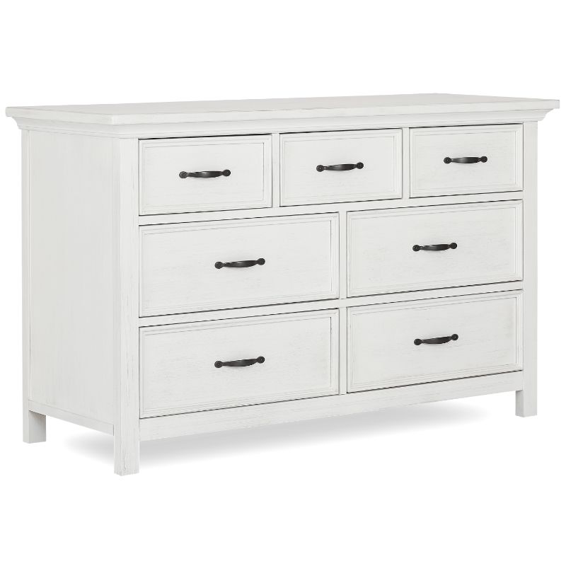 Photo 1 of evolur Belmar Double Dresser - Rustic Grey 52" X 32" IN