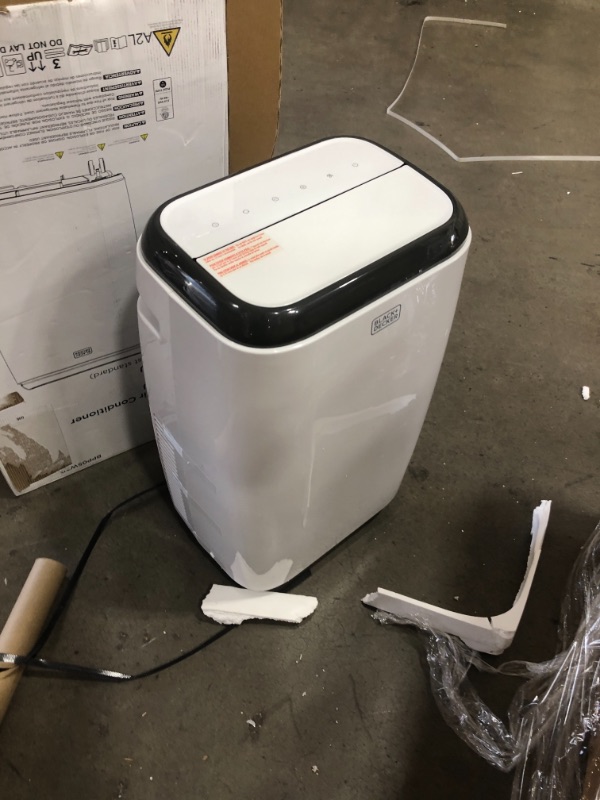 Photo 1 of BLACK+DECKER BPP05WTB Portable Air Conditioner with Remote Control, 5,000 BTU SACC/CEC (8,000 BTU ASHRAE), White
