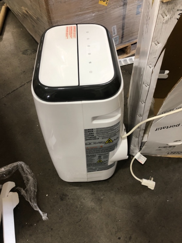 Photo 2 of BLACK+DECKER BPP05WTB Portable Air Conditioner with Remote Control, 5,000 BTU SACC/CEC (8,000 BTU ASHRAE), White
