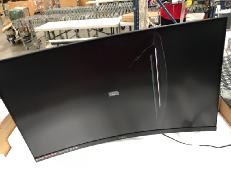 Photo 2 of MSI Optix MAG321CURV 31.5 4K UHD Curved Screen LCD Monitor 16:9 Vertical Alignment VA 3840 x 2160 1.07 Billion Colors 300 Nit 4 ms 60 Hz Refresh Rate HDMI DisplayPort USB Type-C OPTIXMAG321CURV