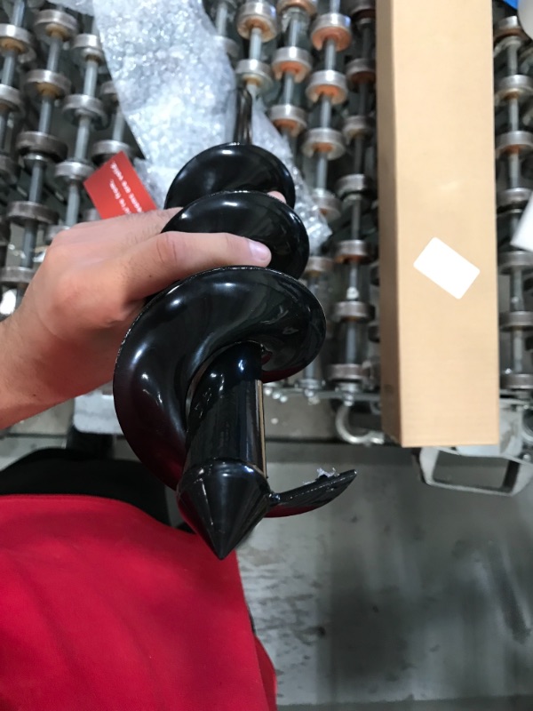 Photo 1 of 3 x 24 Inch Auger Drill Bit for Planting - Easy Planter Garden Auger - Bulb & Bedding Plant Augers - Post Hole Digger for 3/8” Hex Drive Drill
