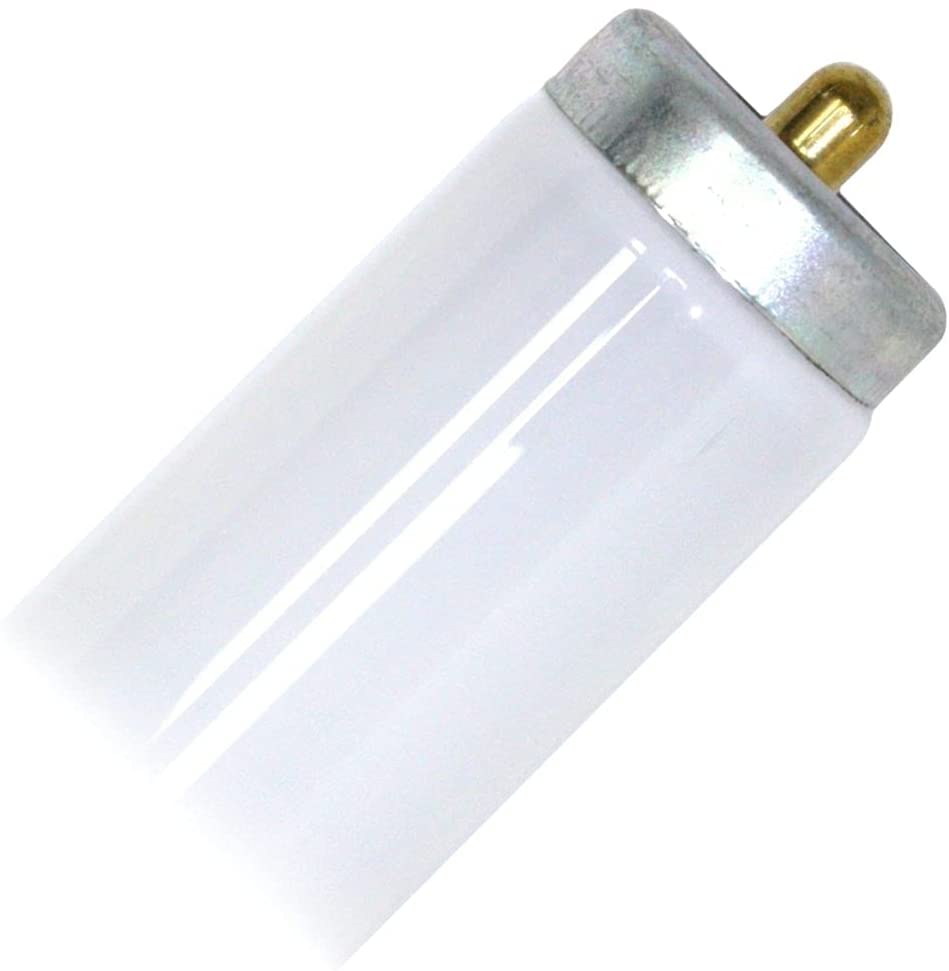 Photo 1 of Sylvania 24832 - F48T12/D35 Straight T12 Fluorescent Tube Light Bulb, Frosted
