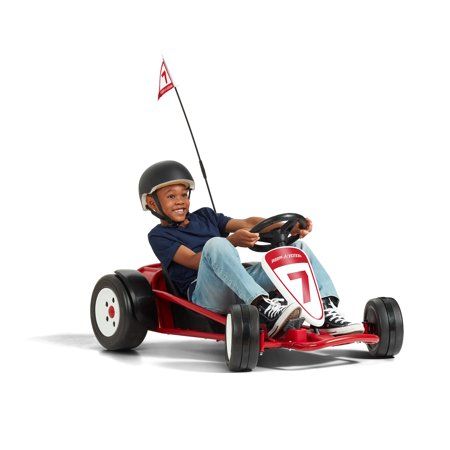 Photo 4 of Radio Flyer Ultimate Go-Kart, 24 Volt Outdoor Ride on Toy