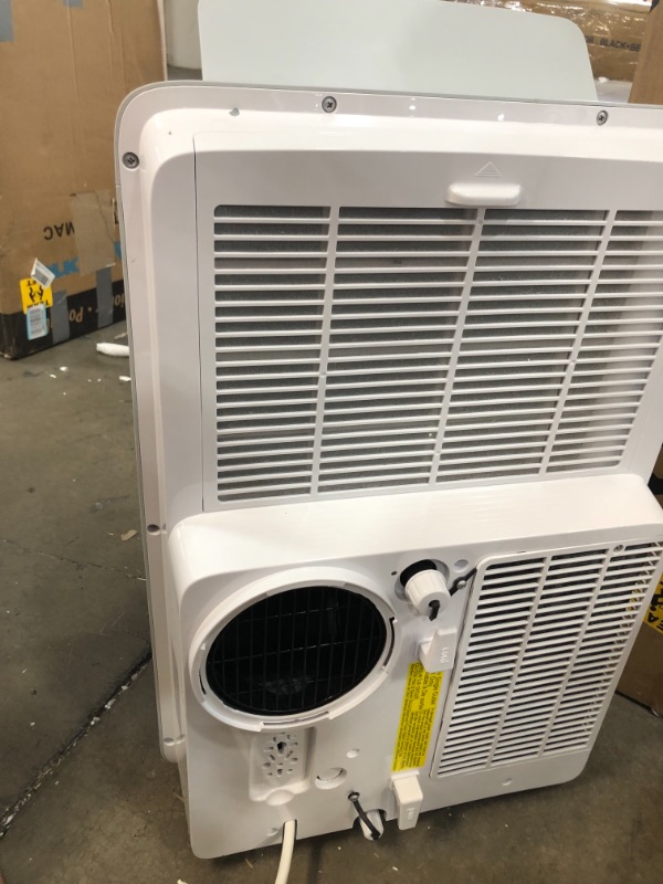 Photo 4 of 13,000 BTU (8,000 BTU DOE) Portable Air Conditioner with Dehumidifier in White