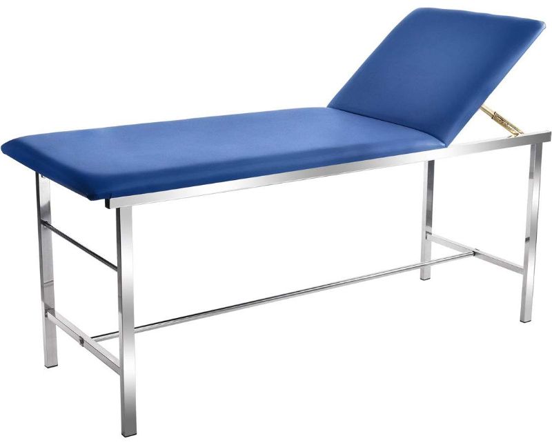 Photo 1 of AdirMed Reliable & Comfortable Medical Exam Table - Built In Paper Towel Dispenser - Durable 2” Foam Padding - Powder Coated Steel Frame - Adjustable Backrest - Up to 440lbs - Easy To Clean (Blue)
**MINOR TARE DAMAGE**