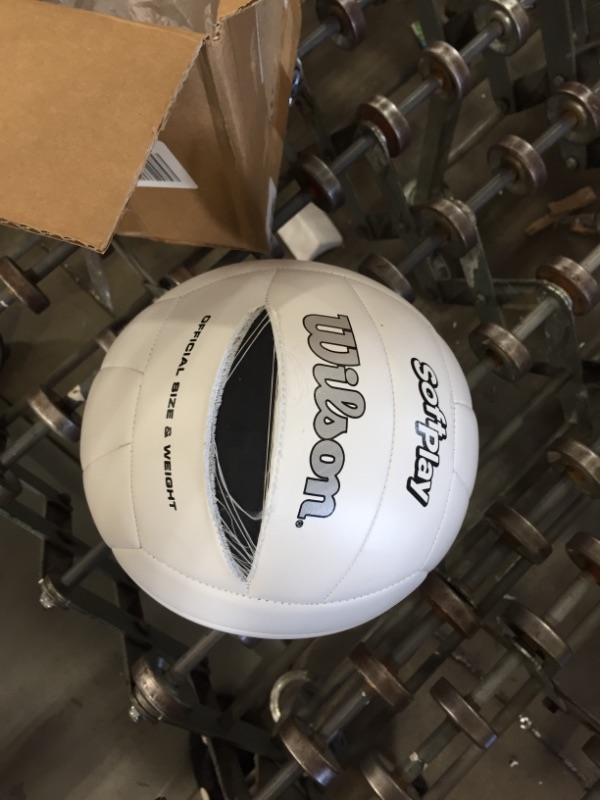 Photo 1 of Wilson Soft Play Volleyball
**DAMAGED**
