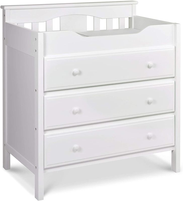 Photo 1 of Da Vinci Jayden 3-Drawer Changer Dresser, White