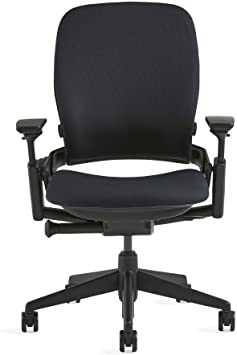 Photo 1 of Steelcase Leap Fabric Chair, Black, -