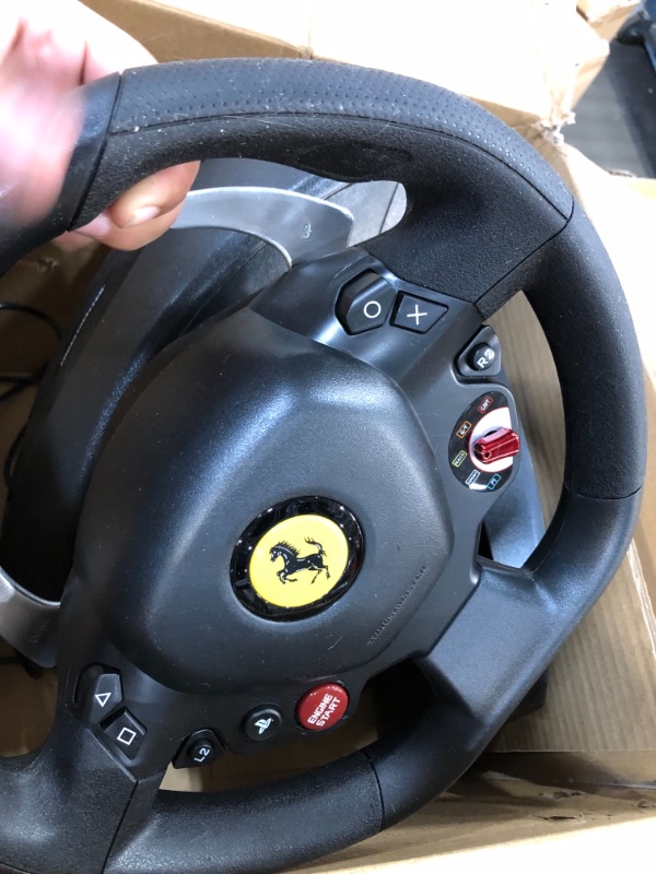 Photo 3 of Thrustmaster T80 Ferrari 488 GTB Edition Racing Wheel PS4