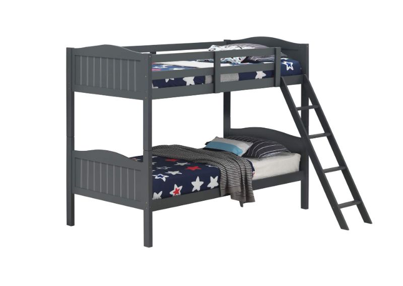 Photo 1 of Twin/Twin Bunk Bed : 42.00"D x 64.00"H x 79.25"W