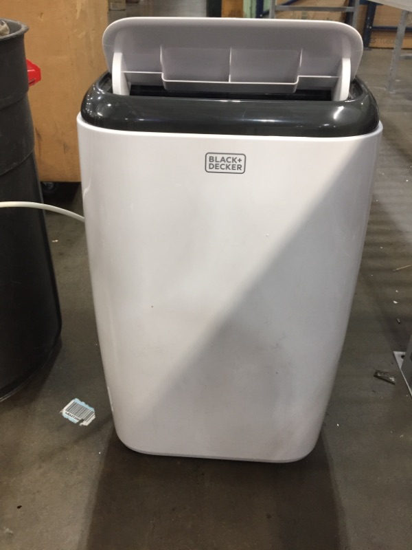 Photo 6 of BLACK+DECKER BPP06WTB Portable Air Conditioner with Remote Control, 10,000 BTU, Cools Up to 250 Square Feet, White
NOT BOXED!