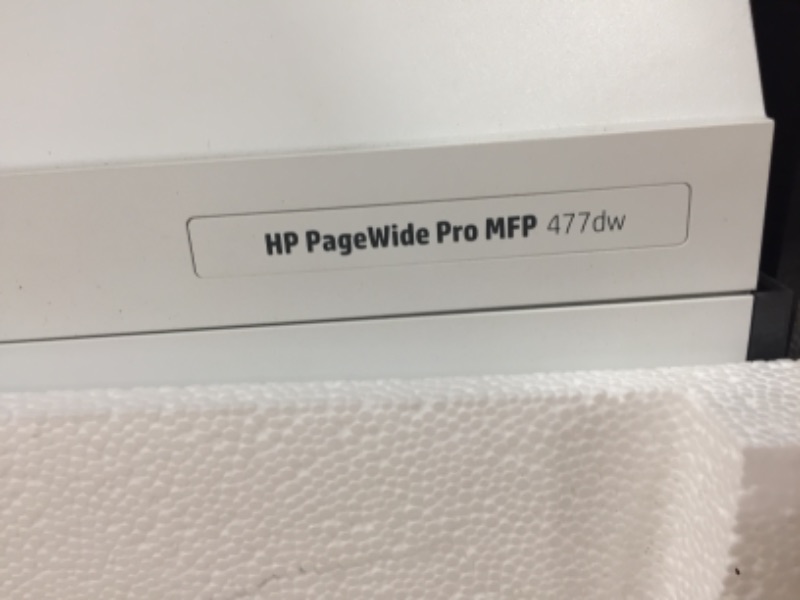 Photo 1 of HP PageWide Pro 477dw Color Multifunction Business Printer with Wireless & Duplex Printing (D3Q20A)
