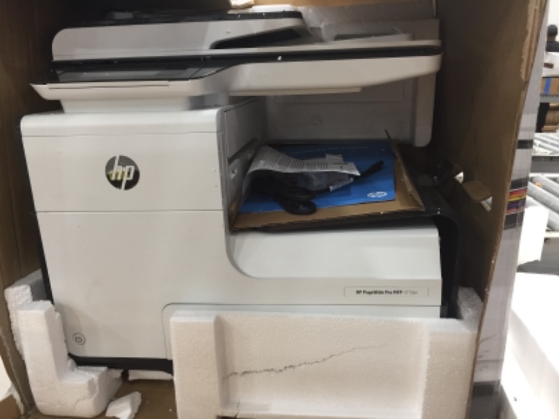 Photo 5 of HP PageWide Pro 477dw Color Multifunction Business Printer with Wireless & Duplex Printing (D3Q20A)
