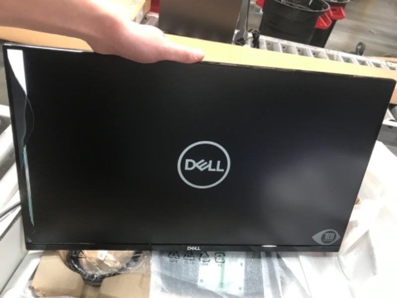 Photo 2 of Dell 24 Inch PC Monitor SE2419Hx IPS Full HD (1920 x 1080) Monitor, Black PARTIALLY BROKEN SCREEN