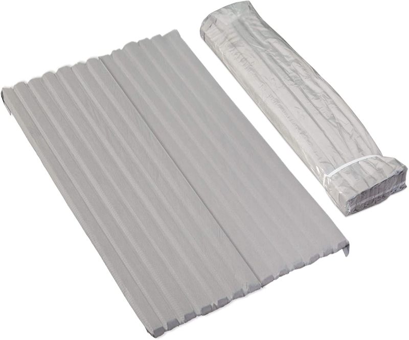 Photo 1 of Treaton, 60-Inch Heavy Duty Vertical Mattress Support Wooden Bunkie Board/Slats with Cover, Queen, Beige
